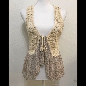 American Rag Boho Top Sz M